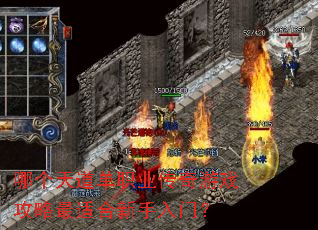 哪个天道单职业传奇游戏攻略最适合新手入门? 哪个天道单职业传奇游戏攻略最适合新手入门?