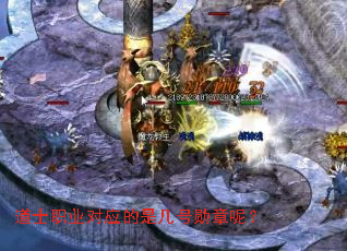 道士职业对应的是几号勋章呢? 道士职业对应的是几号勋章呢?
