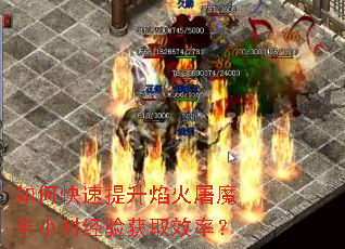 如何快速提升焰火屠魔半小时经验获取效率? 如何快速提升焰火屠魔半小时经验获取效率?